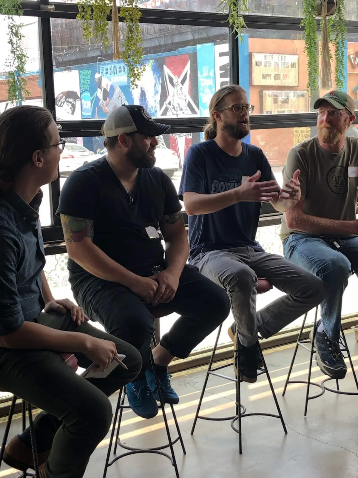 The Zero Waste Cooking panel