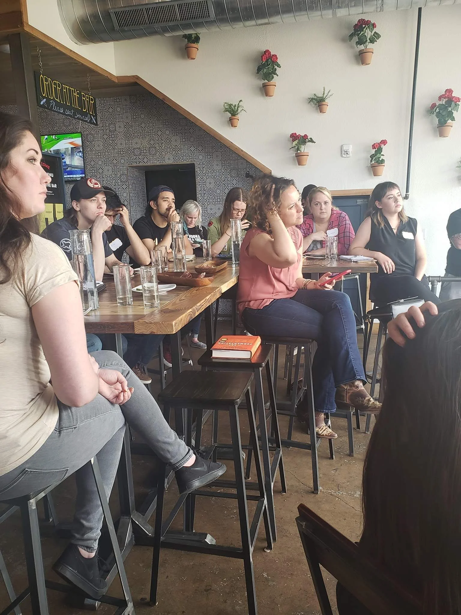 The audience at Zero Waste Cooking