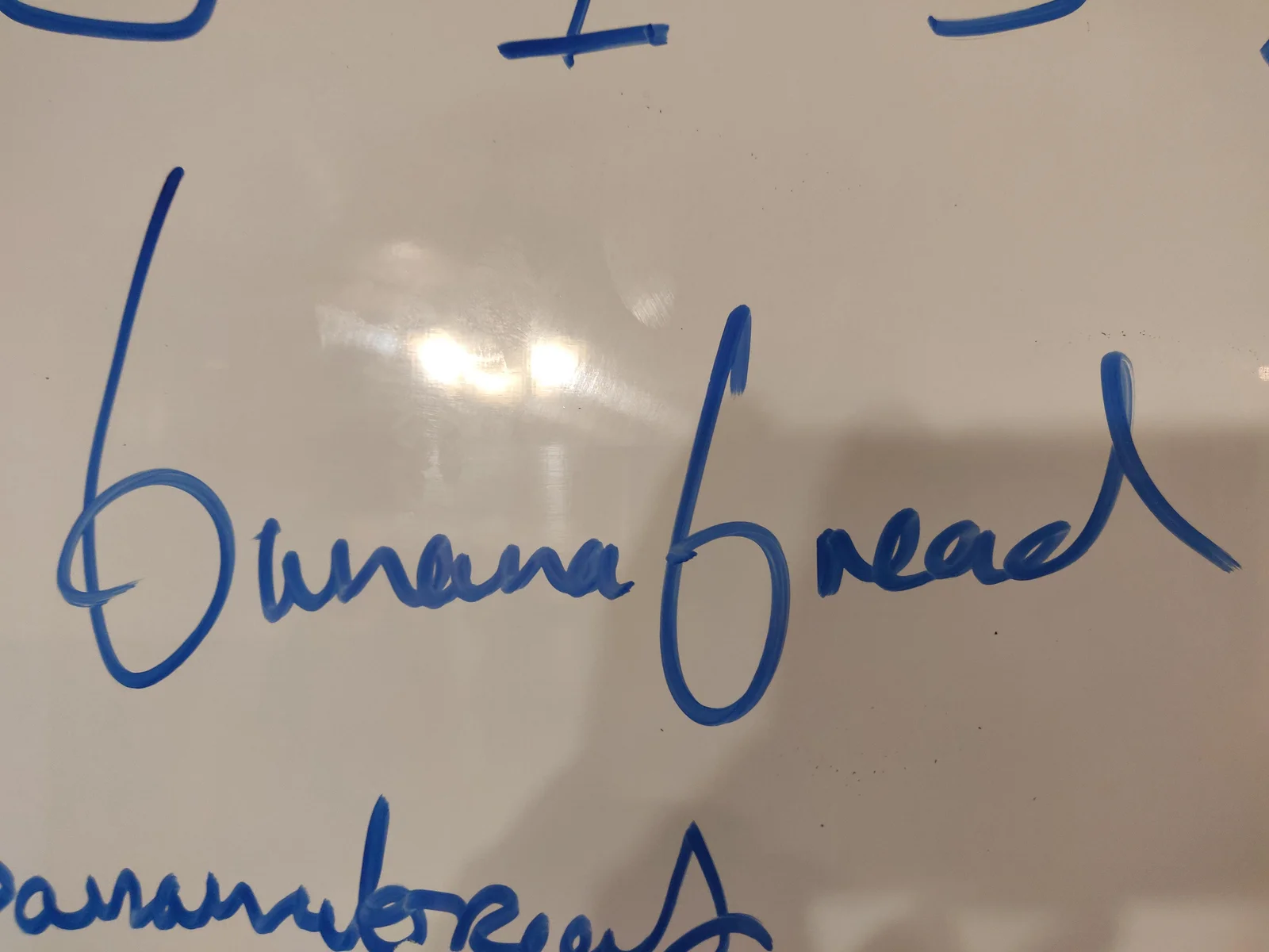 Original bananabread lettering study