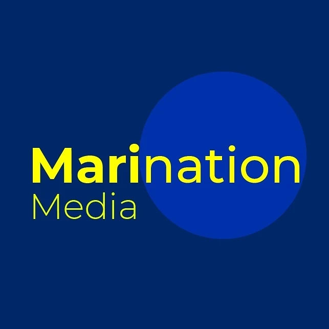 Original Marination Media identity.