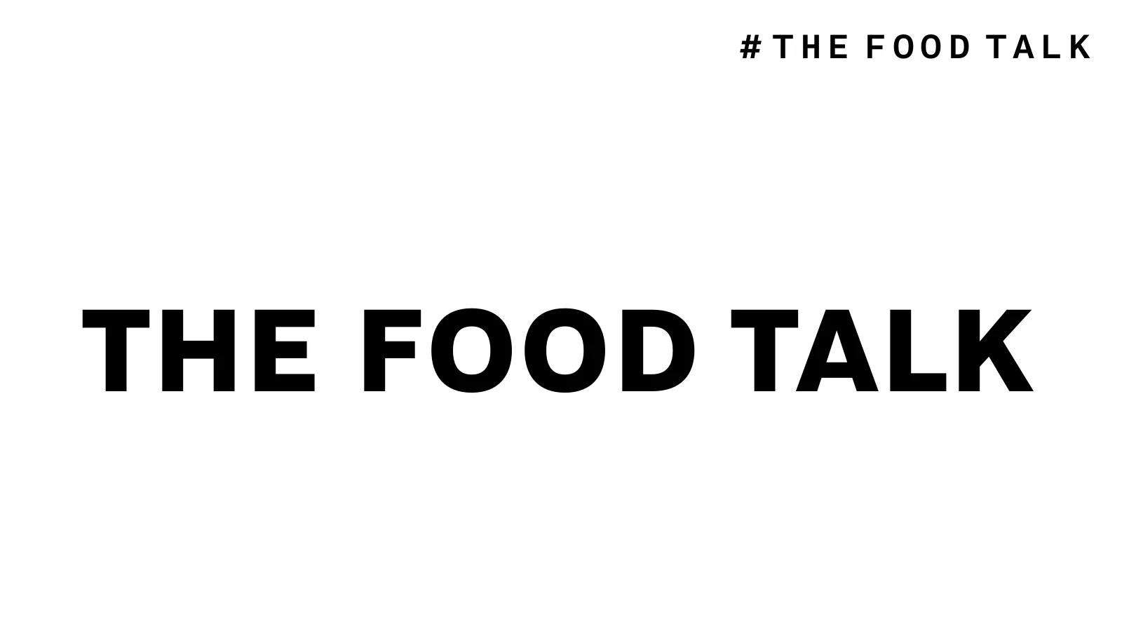 Slide 16: The Food Talk identity