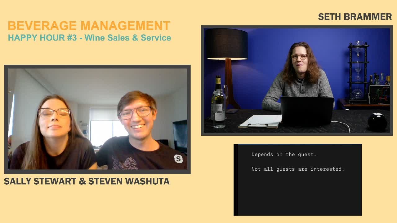 Beverage Management Happy Hour