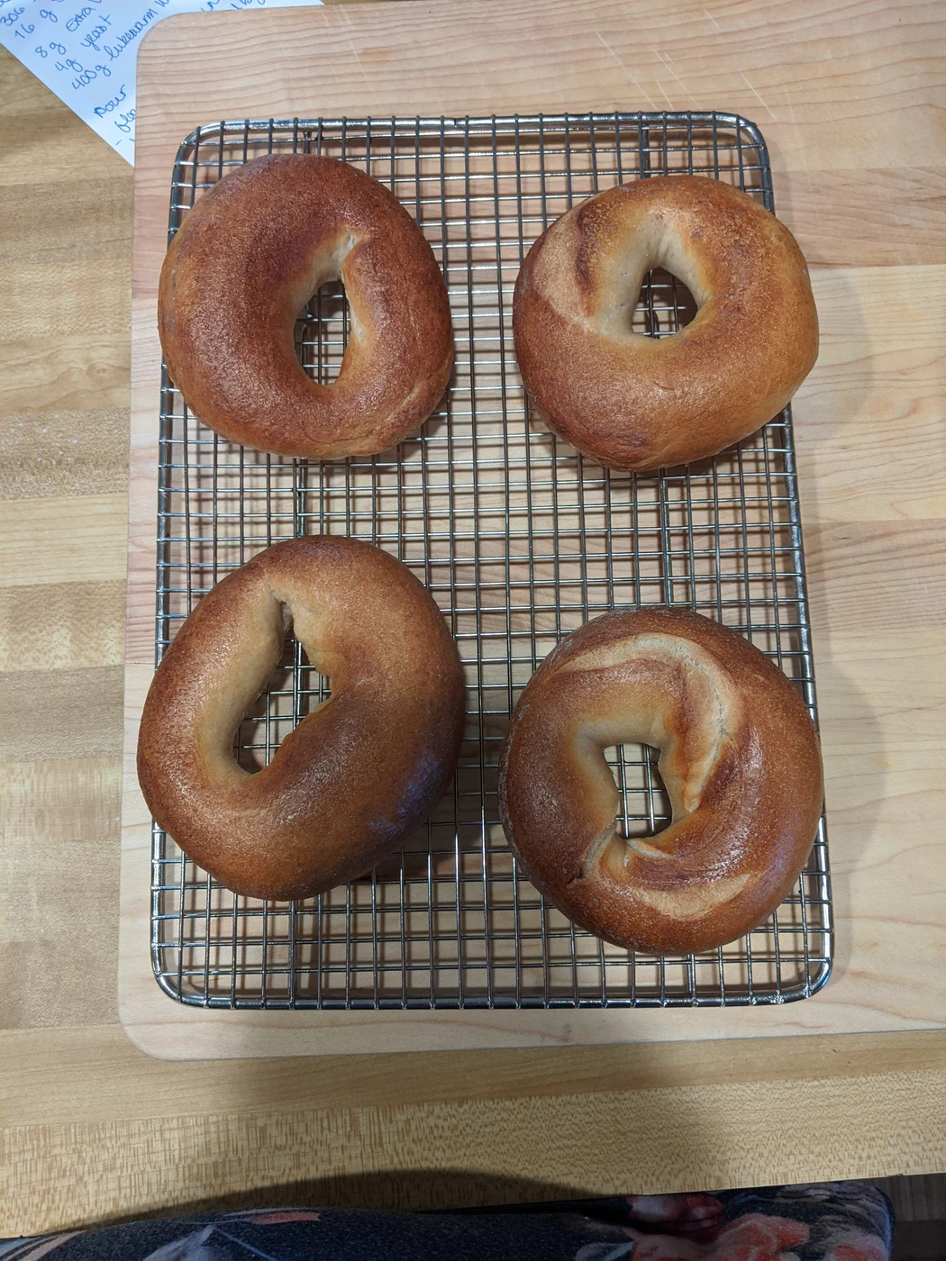 The baked test batch · June 2020