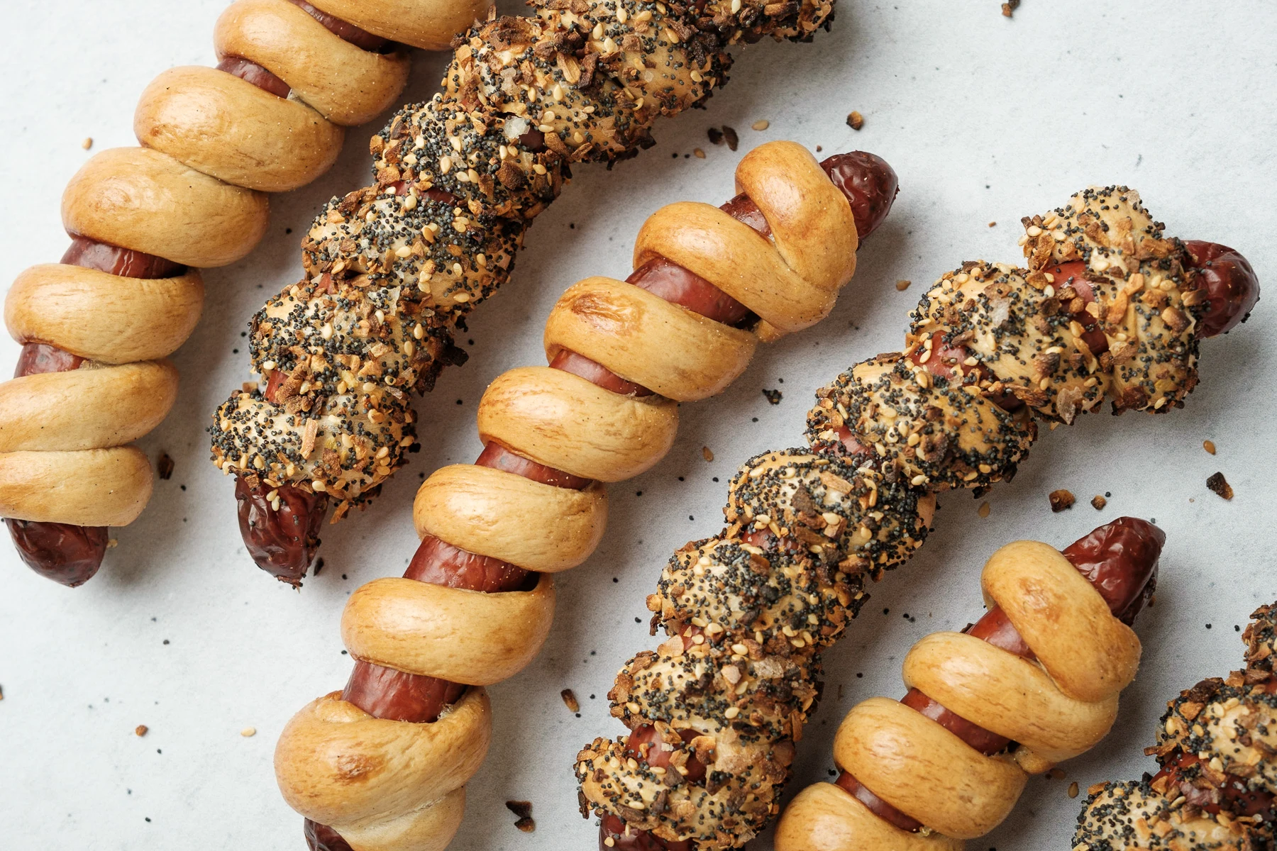Lenore’s bagel dogs.