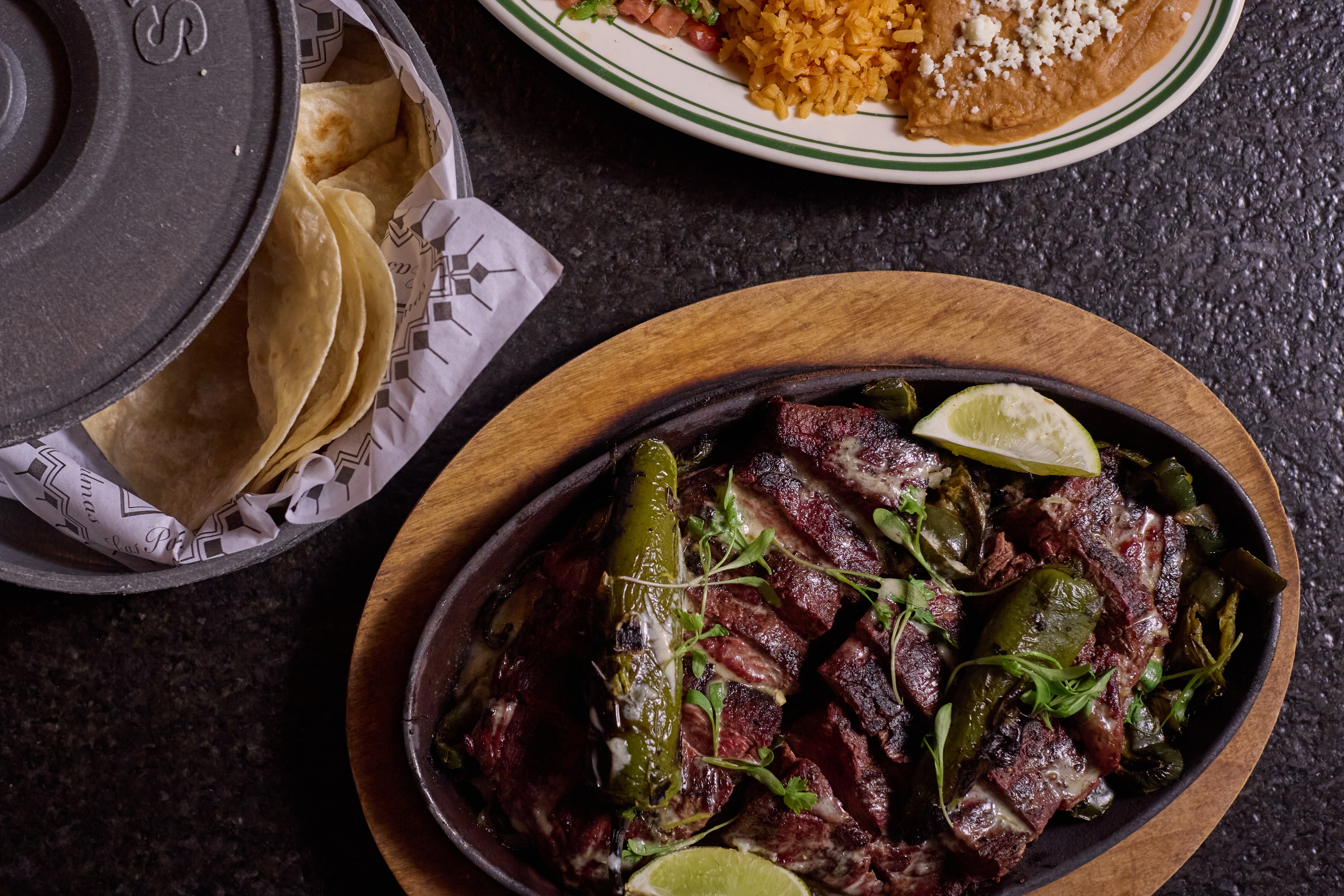 Wagyu Fajitas at Las Palmas