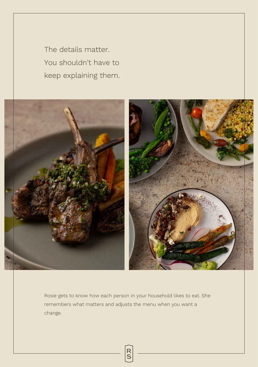 Booklet page 5: The details matter. You shouldn’t have to keep explaining them.
