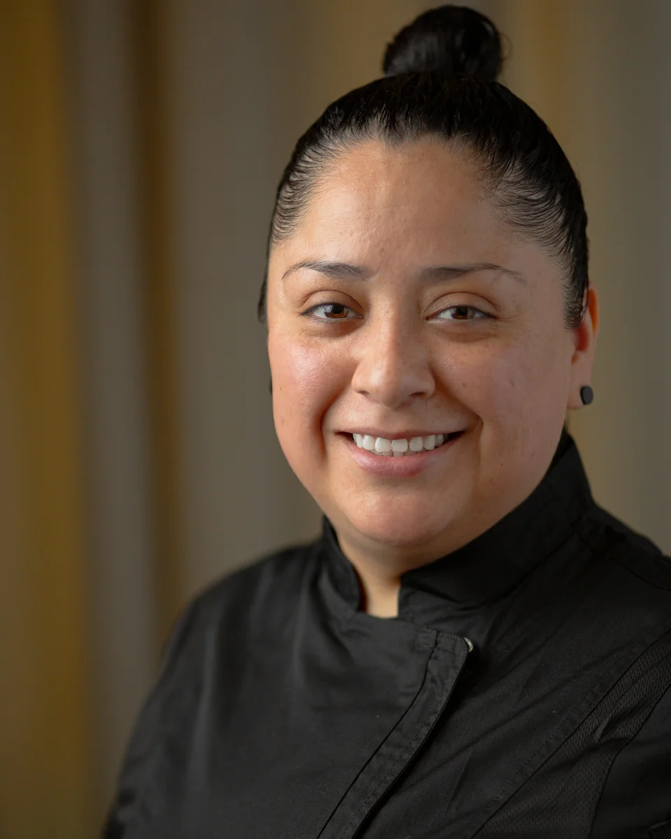 Portrait of Chef Rosie Sanchez.