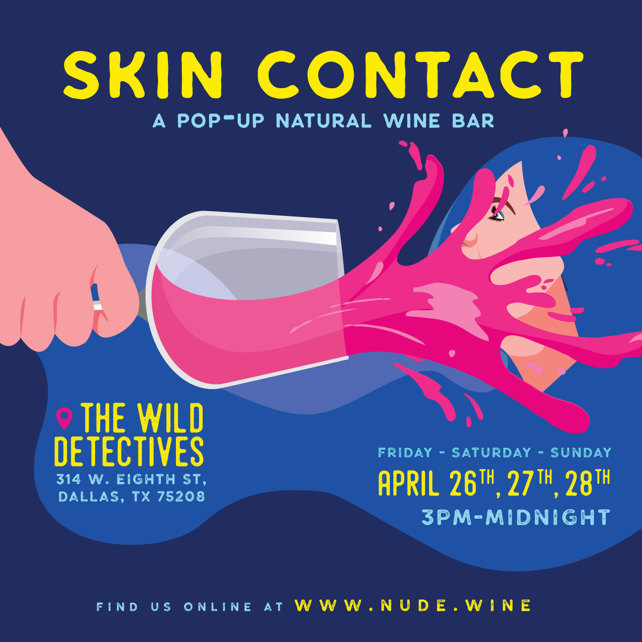 Skin Contact event announcement