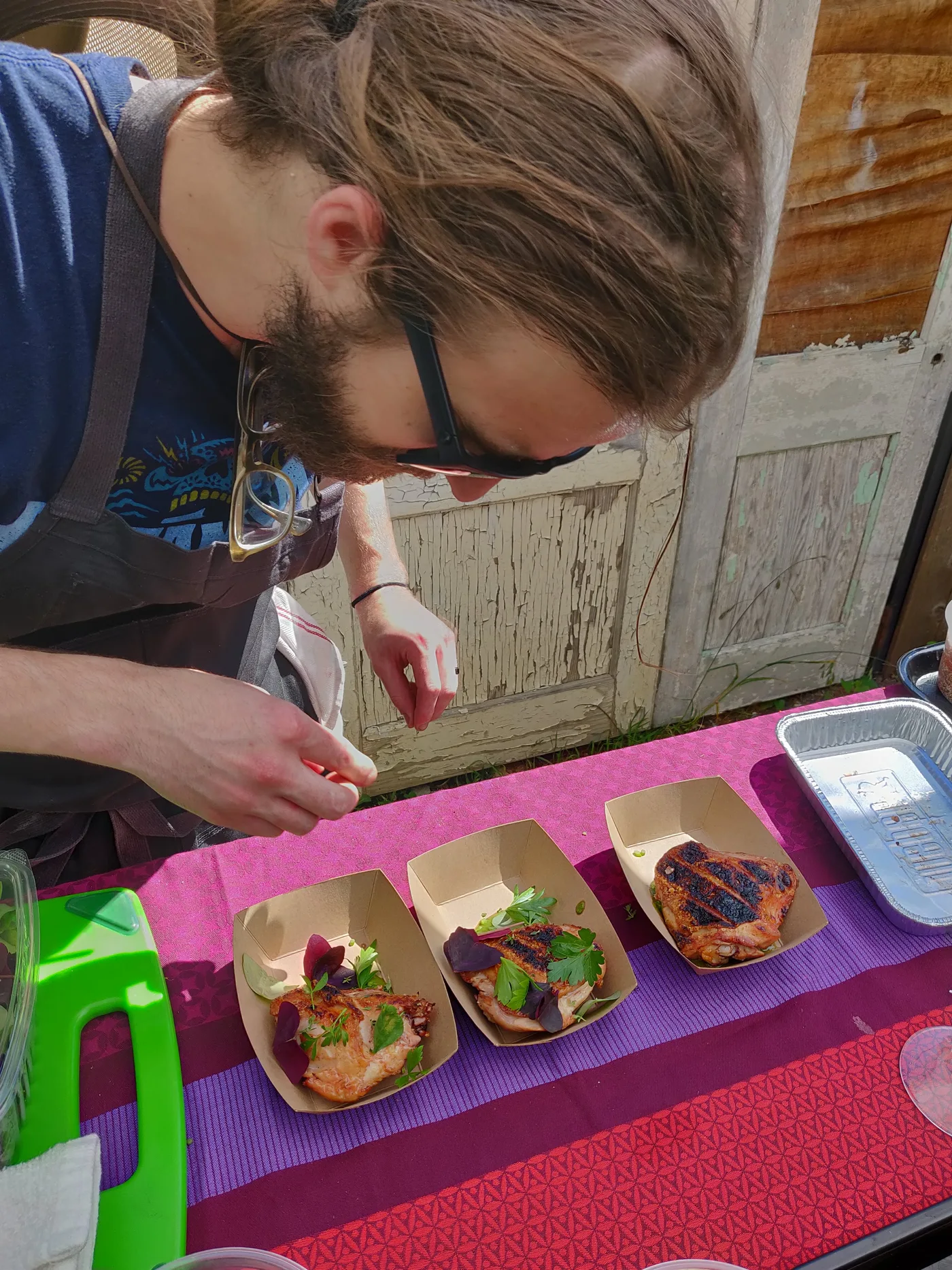 Plating food for Skin Contact